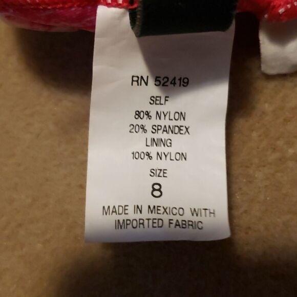 Lauren Ralph Tie‎ Dye Tankini Swimsuit Pink White 8 - Picture 5 of 9